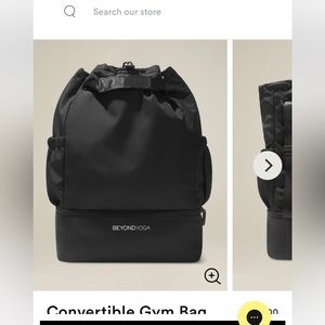 Convertible backpack